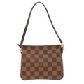 Louis Vuitton Trousse Make Up Bag Damier Canvas Brown Canvas Clutche & Pouche Bag (Pre-Owned)
