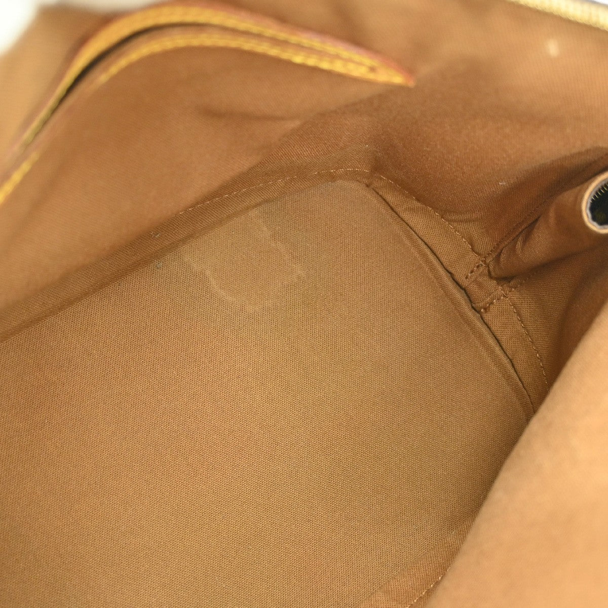 Louis Vuitton Alma Handbag Monogram Canvas Brown Canvas Handbag (Pre-Owned)