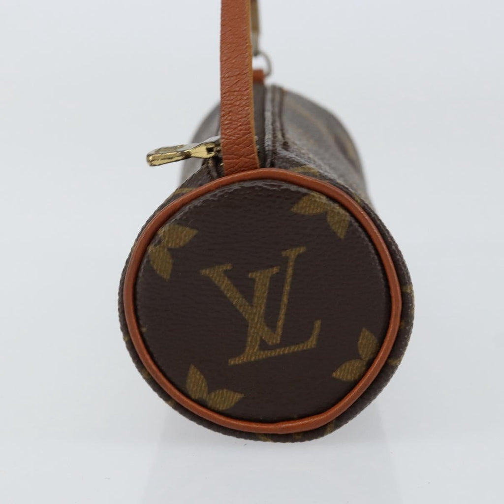 Louis Vuitton Papillon Pochette Monogram Canvas Brown Canvas Clutche & Pouche Bag (Pre-Owned)