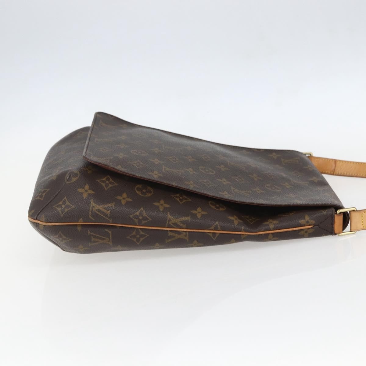 Louis Vuitton Musette Salsa Handbag Monogram Canvas Brown Canvas Shoulder Bag Bag (Pre-Owned)