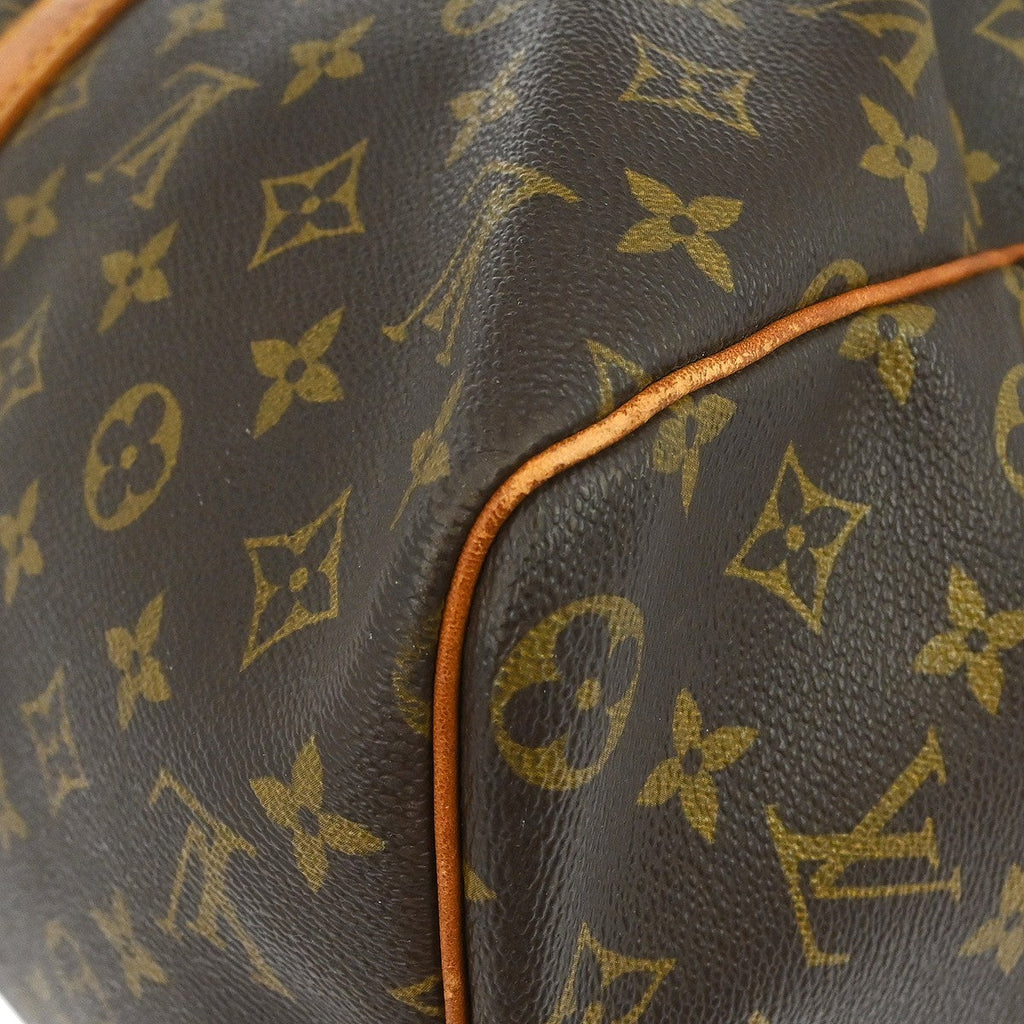 Louis Vuitton Keepall Bag Monogram Canvas Brown Canvas Travel Bag Bag (Pre-Owned)