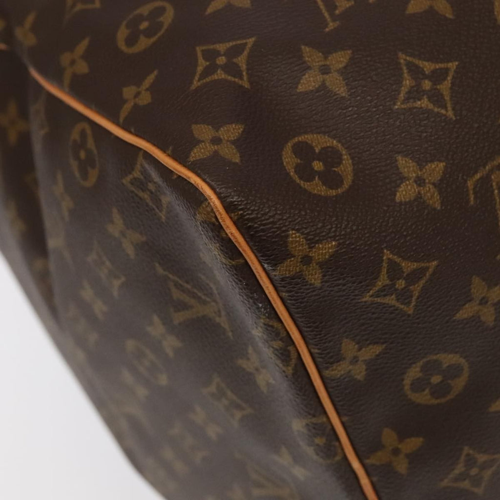 Louis Vuitton Keepall Bag Monogram Canvas Brown Canvas Travel Bag Bag (Pre-Owned)