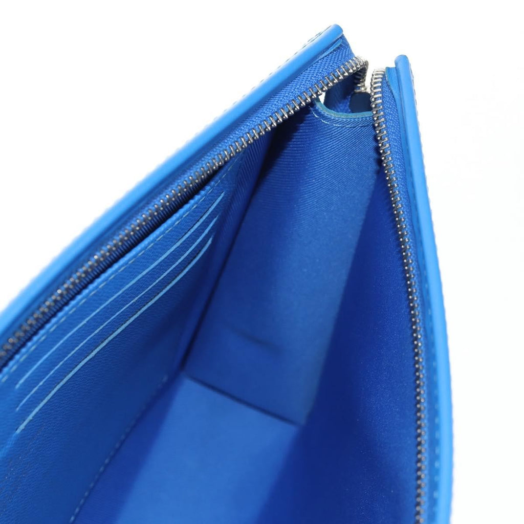 Louis Vuitton Pochette Voyage Limited Edition Monogram Clouds Blue Pvc Bag (Pre-Owned)