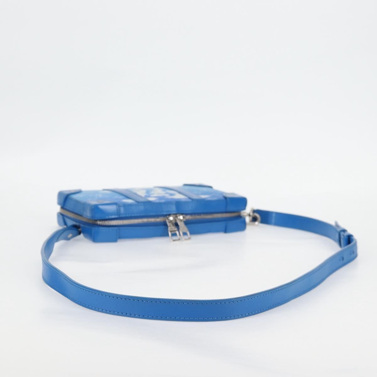 Louis Vuitton Soft Trunk Wallet Limited Edition Monogram Clouds Blue Canvas Clutche & Pouche Bag (Pre-Owned)
