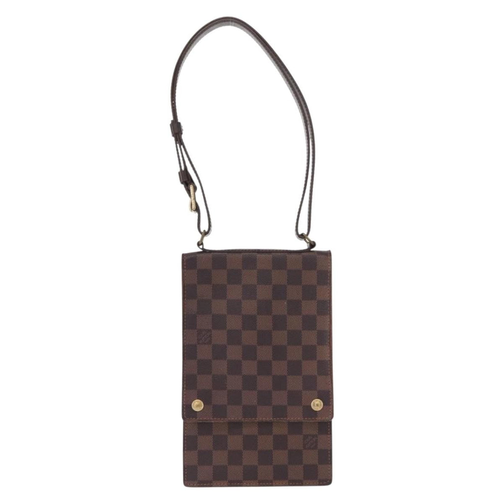 Louis Vuitton Portobello Messenger Damier Brown Canvas Shoulder Bag Bag (Pre-Owned)