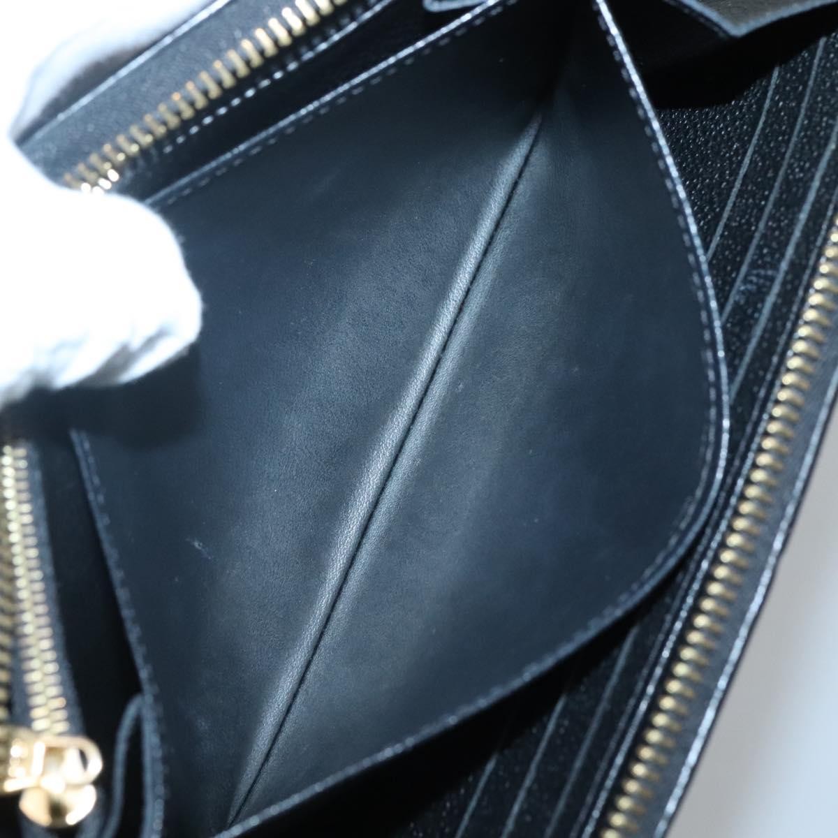 Louis Vuitton Portefeuille Zippy Monogramme Empreinte Monogramme Empreinte Black Leather Wallets Accessory (Pre-Owned)