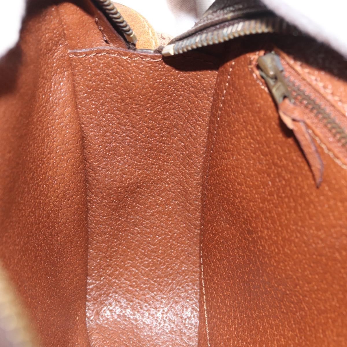 Louis Vuitton Jeune Fille Handbag Monogram Canvas Brown Canvas Shoulder Bag Bag (Pre-Owned)