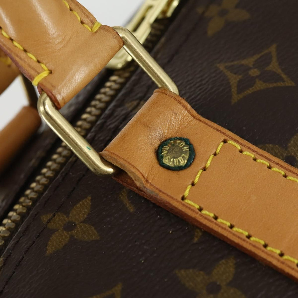 Louis Vuitton Keepall Bag Monogram Canvas Brown Canvas Travel Bag Bag (Pre-Owned)