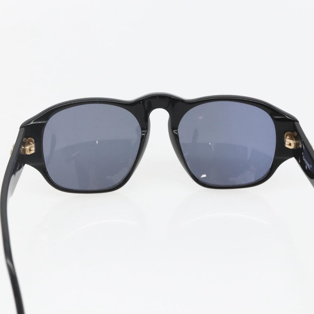 Chanel Logo Cc Sunglasses Plastic Black Plastic Sunglasse Accessory (Pre-Owned)