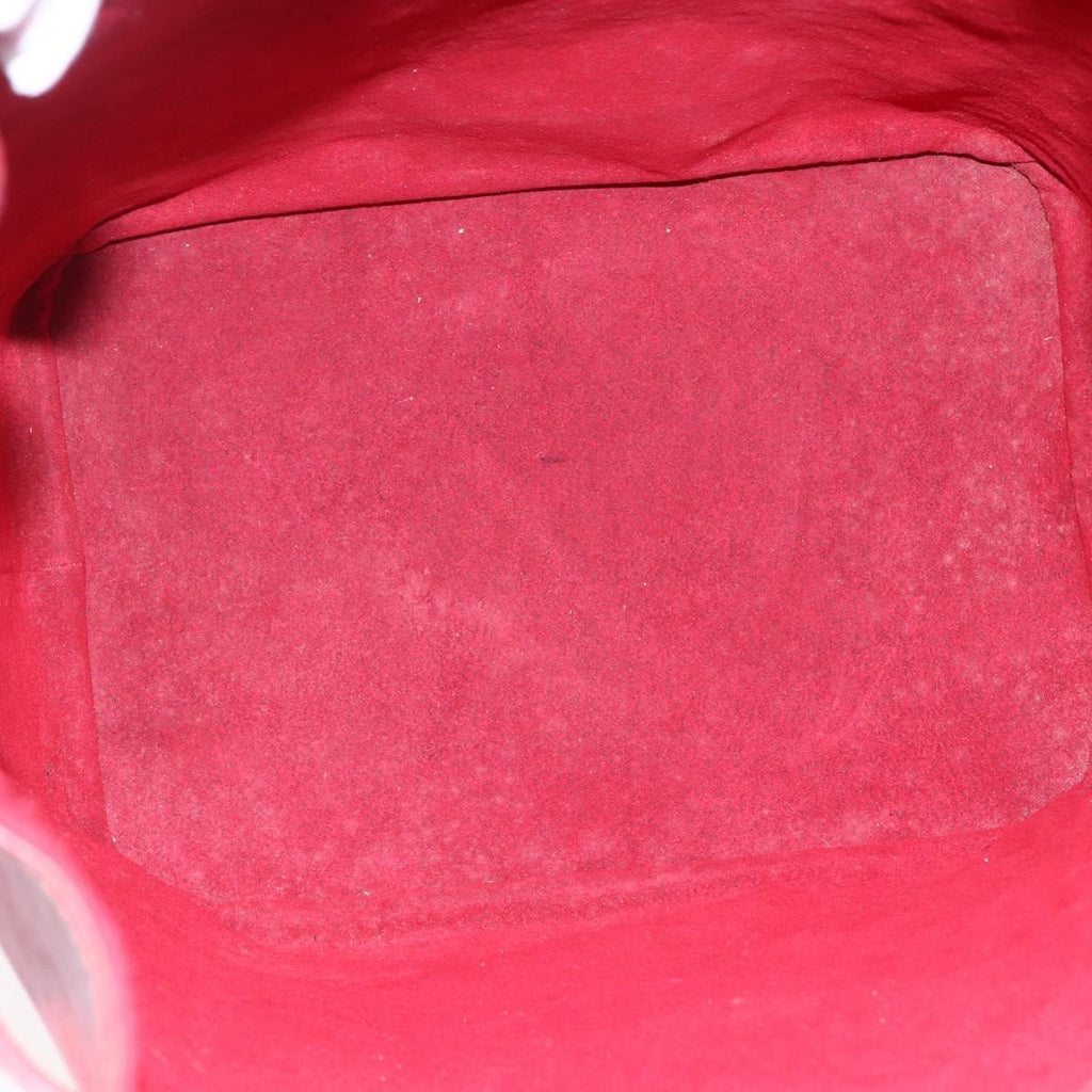Louis Vuitton Noe Shoulder Bag Leather Red Leather Shoulder Bag Bag (Pre-Owned)