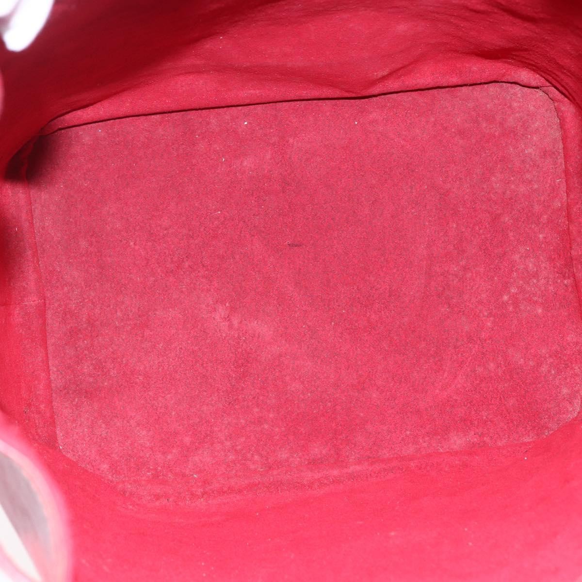 Louis Vuitton Noe Shoulder Bag Leather Red Leather Shoulder Bag Bag (Pre-Owned)