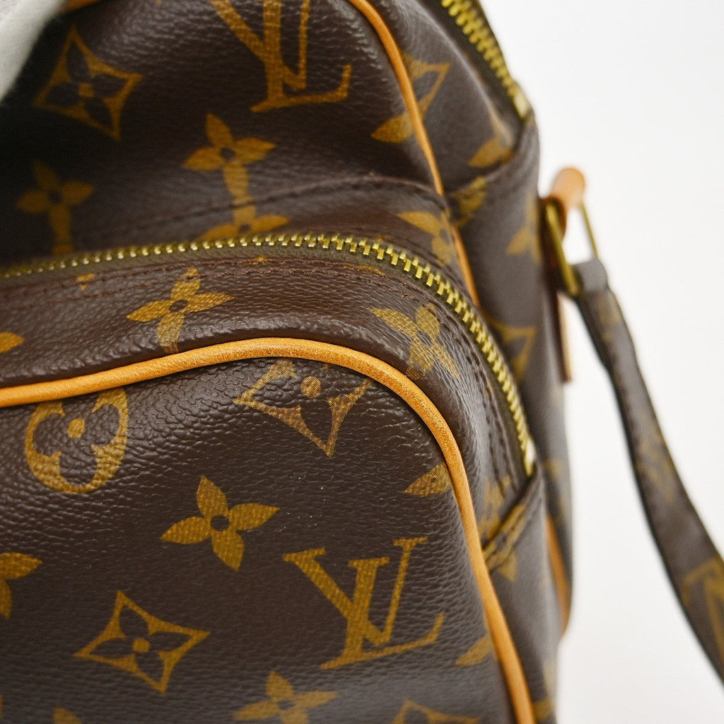 Louis Vuitton Nil Messenger Bag Monogram Canvas Brown Canvas Shoulder Bag Bag (Pre-Owned)
