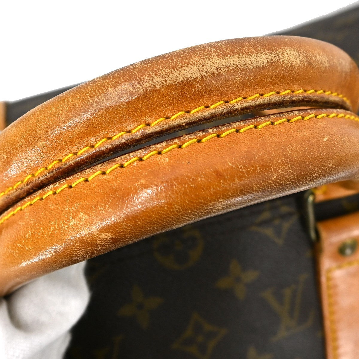 Louis Vuitton Keepall Bag Monogram Canvas Brown Canvas Travel Bag Bag (Pre-Owned)