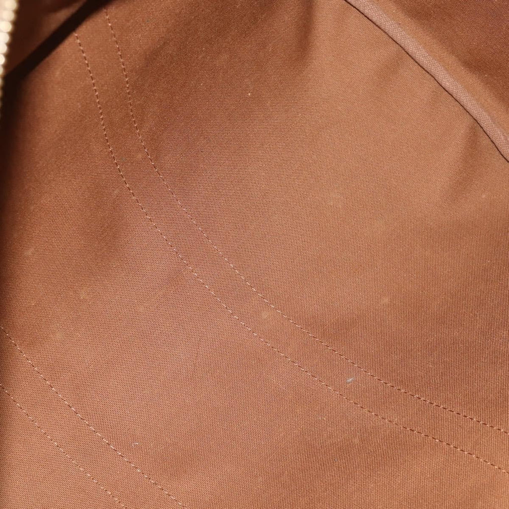 Louis Vuitton Keepall Bag Monogram Canvas Brown Canvas Travel Bag Bag (Pre-Owned)
