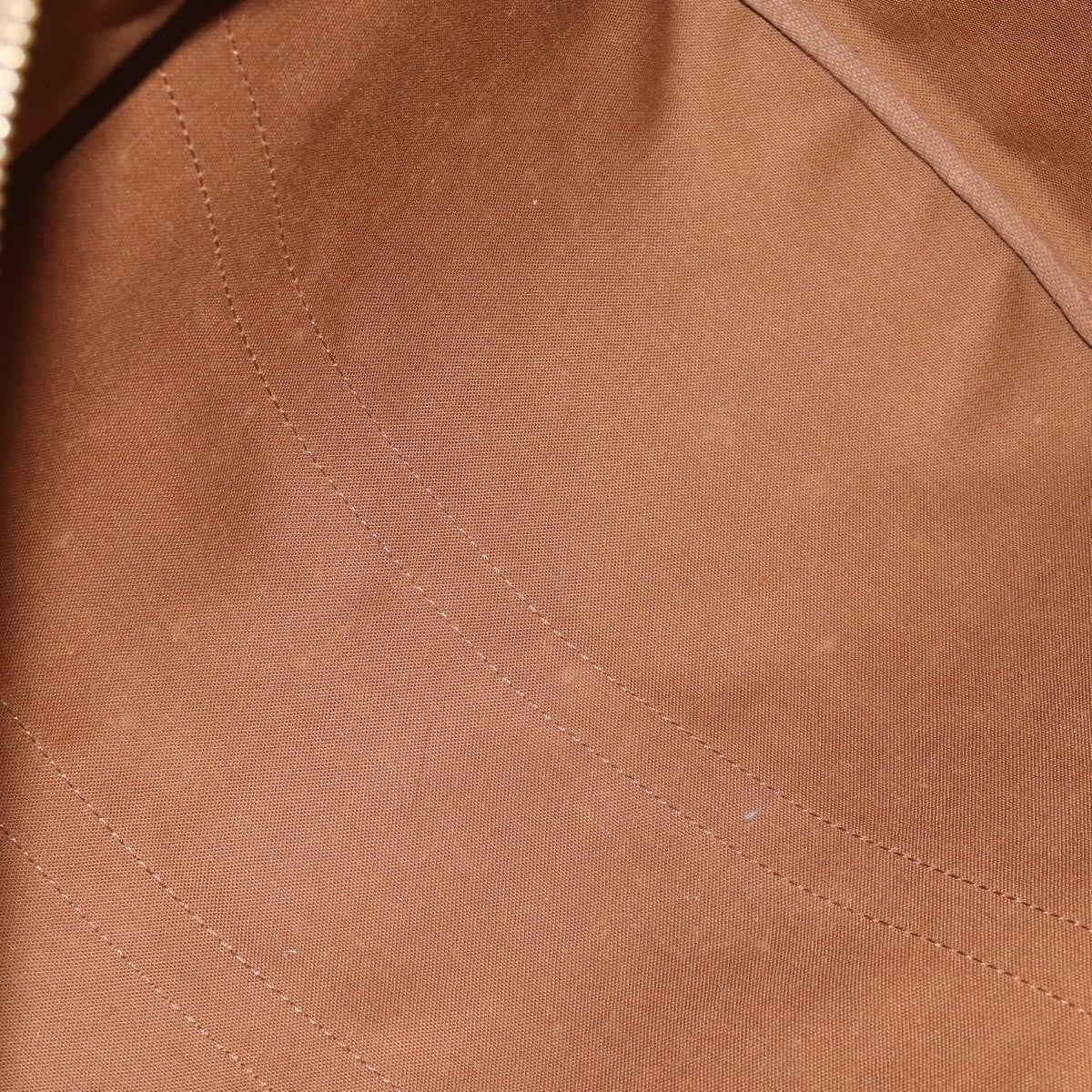 Louis Vuitton Keepall Bag Monogram Canvas Brown Canvas Travel Bag Bag (Pre-Owned)
