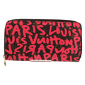 Louis Vuitton Zippy Wallet Canvas Pink Canvas Wallets Accessory (Pre-Owned)