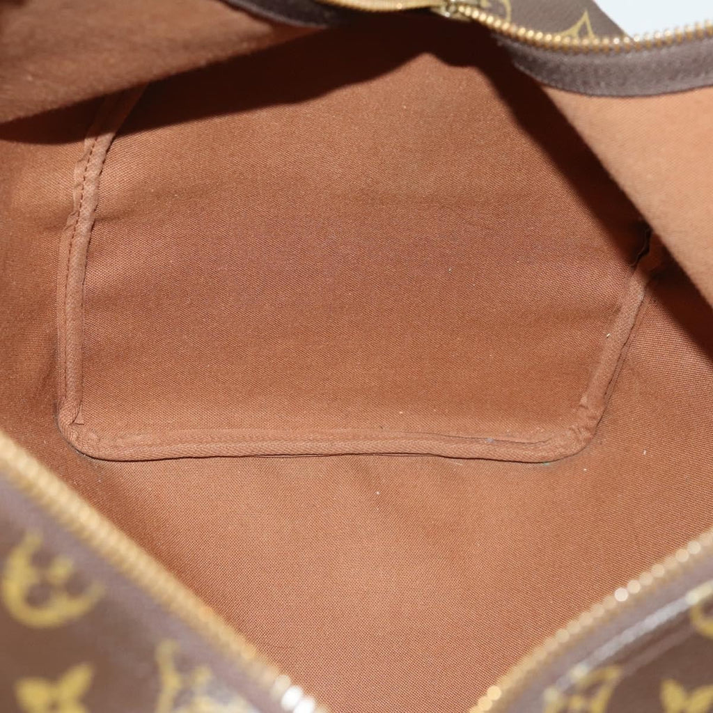 Louis Vuitton Keepall Bag Monogram Canvas Brown Canvas Travel Bag Bag (Pre-Owned)
