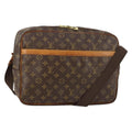 Louis Vuitton Reporter Bag Monogram Canvas Brown Canvas Shoulder Bag Bag (Pre-Owned)