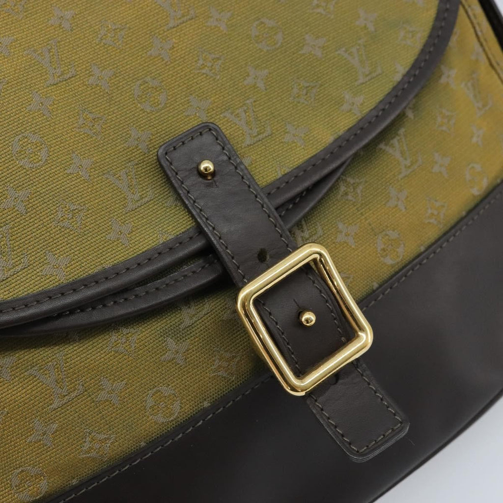 Louis Vuitton Marjorie Handbag Mini Lin Khaki Canvas Shoulder Bag Bag (Pre-Owned)