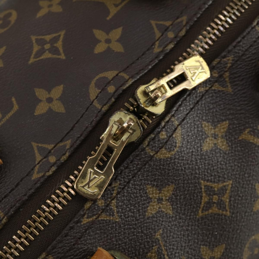 Louis Vuitton Keepall Bag Monogram Canvas Brown Canvas Travel Bag Bag (Pre-Owned)