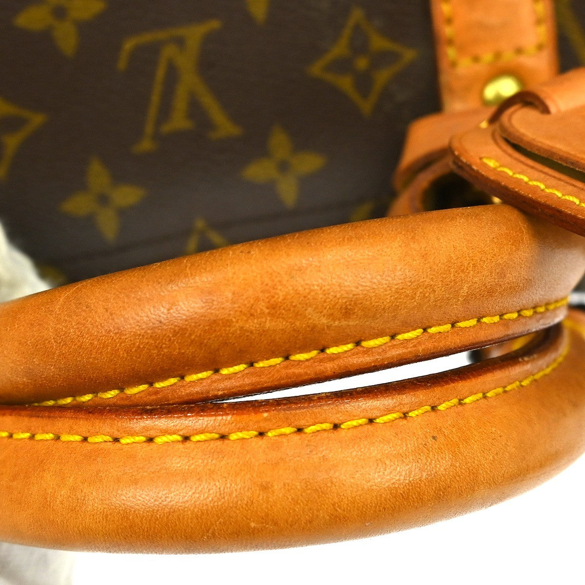 Louis Vuitton Keepall Bag Monogram Canvas Brown Canvas Travel Bag Bag (Pre-Owned)