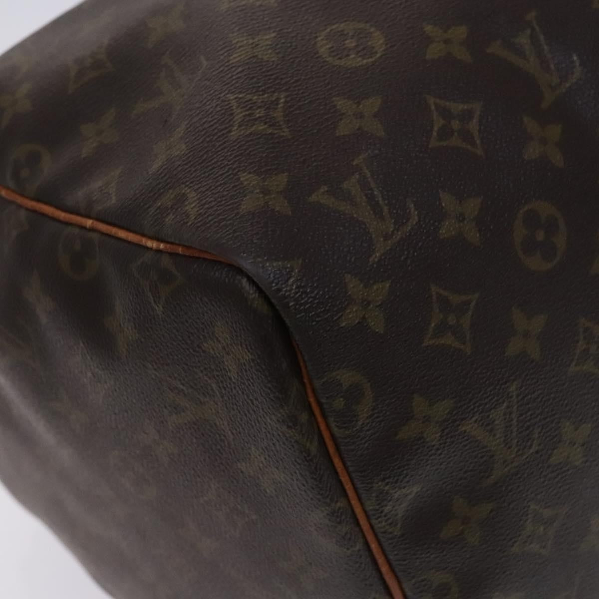 Louis Vuitton Keepall Bag Monogram Canvas Brown Canvas Travel Bag Bag (Pre-Owned)