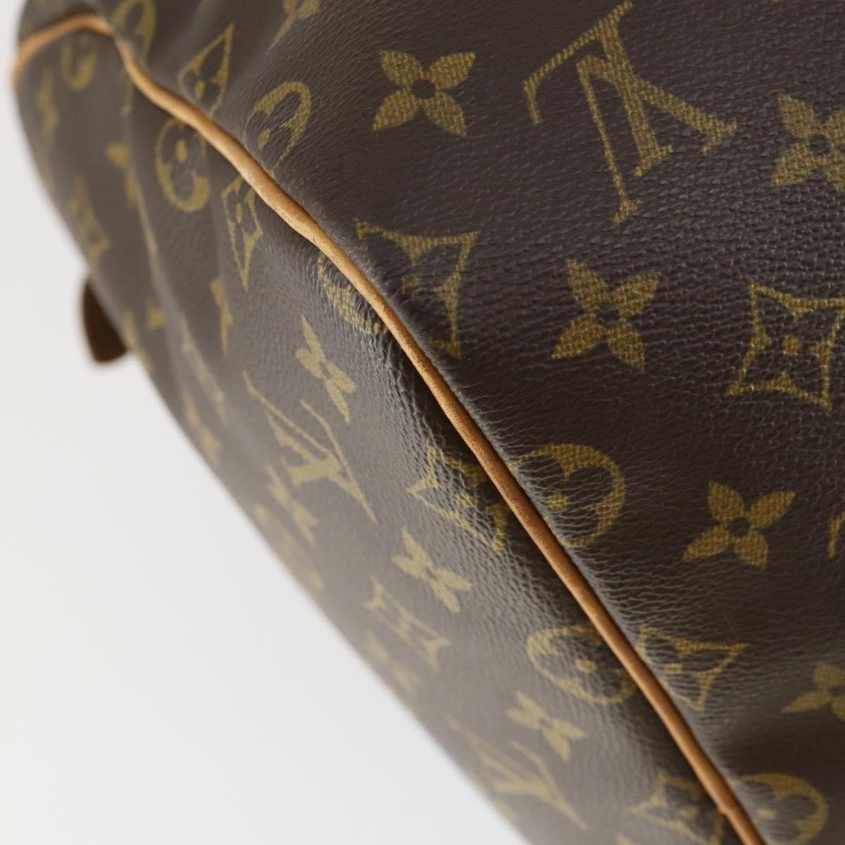 Louis Vuitton Keepall Bag Monogram Canvas Brown Canvas Travel Bag Bag (Pre-Owned)
