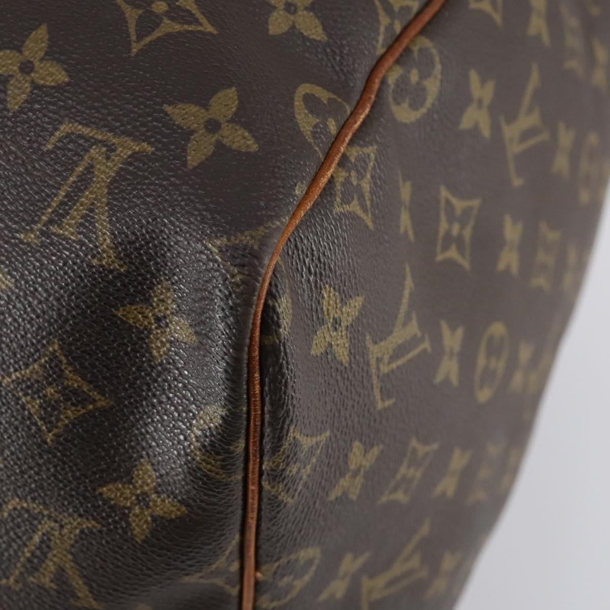 Louis Vuitton Keepall Bag Monogram Canvas Brown Canvas Travel Bag Bag (Pre-Owned)