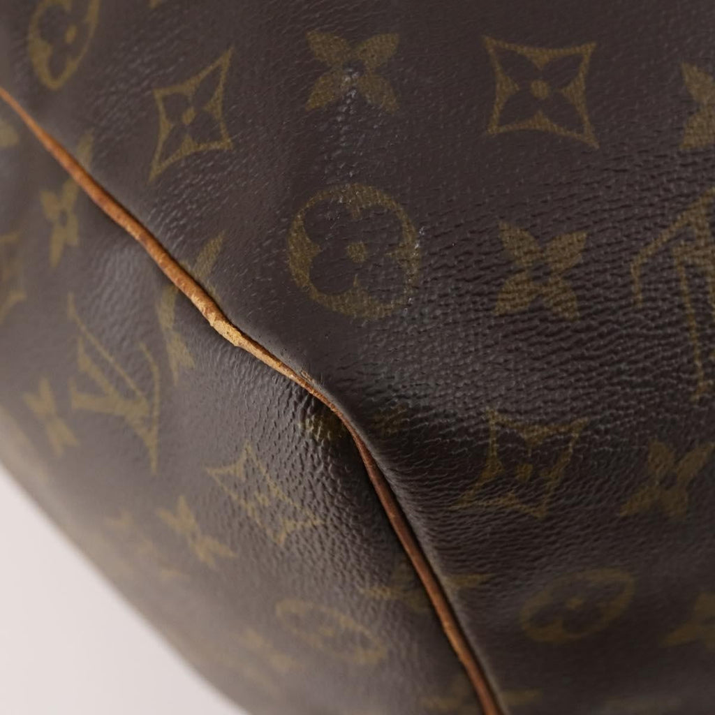 Louis Vuitton Keepall Bag Monogram Canvas Brown Canvas Travel Bag Bag (Pre-Owned)
