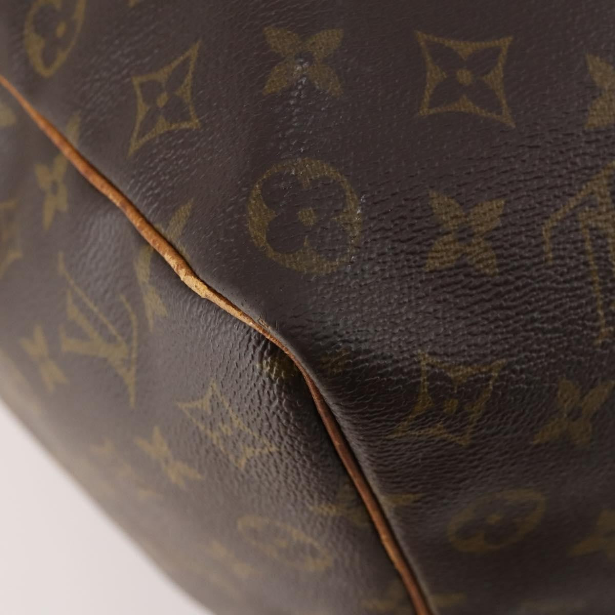 Louis Vuitton Keepall Bag Monogram Canvas Brown Canvas Travel Bag Bag (Pre-Owned)