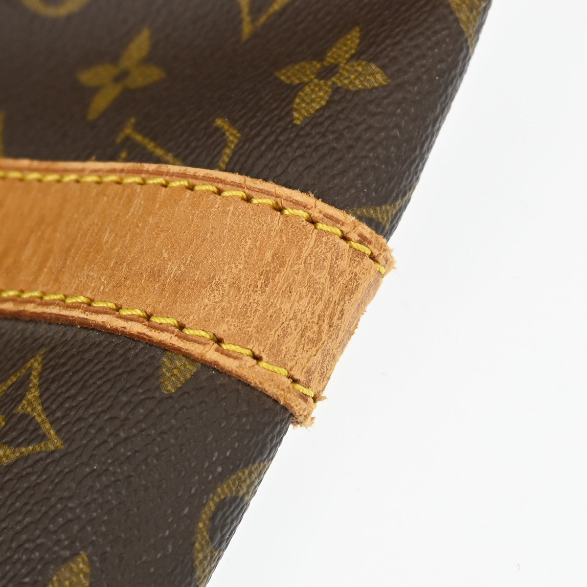 Louis Vuitton Keepall Bag Monogram Canvas Brown Canvas Travel Bag Bag (Pre-Owned)