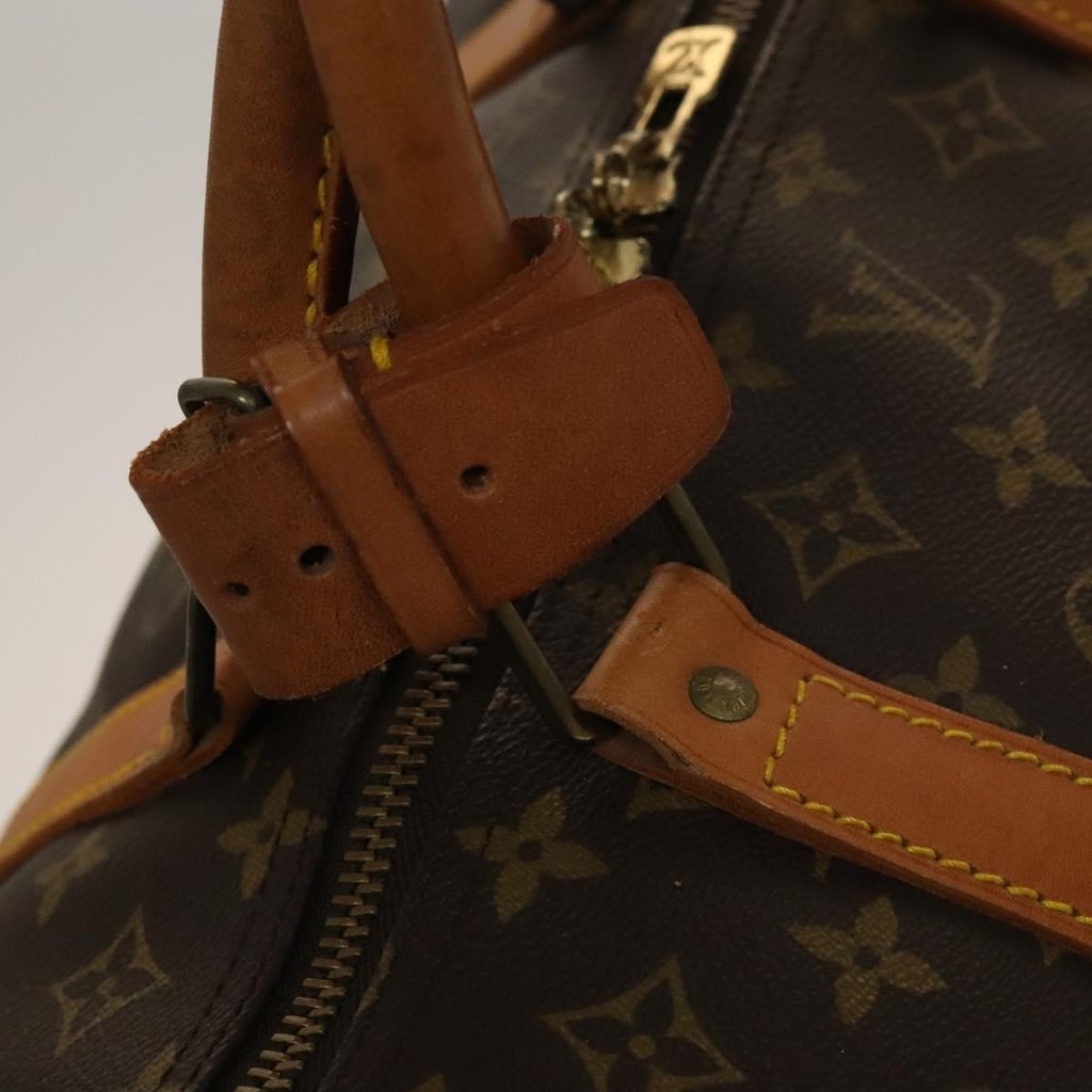 Louis Vuitton Keepall Bag Monogram Canvas Brown Canvas Travel Bag Bag (Pre-Owned)