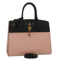Louis Vuitton City Steamer Handbag Leather Pink Leather Bag (Pre-Owned)