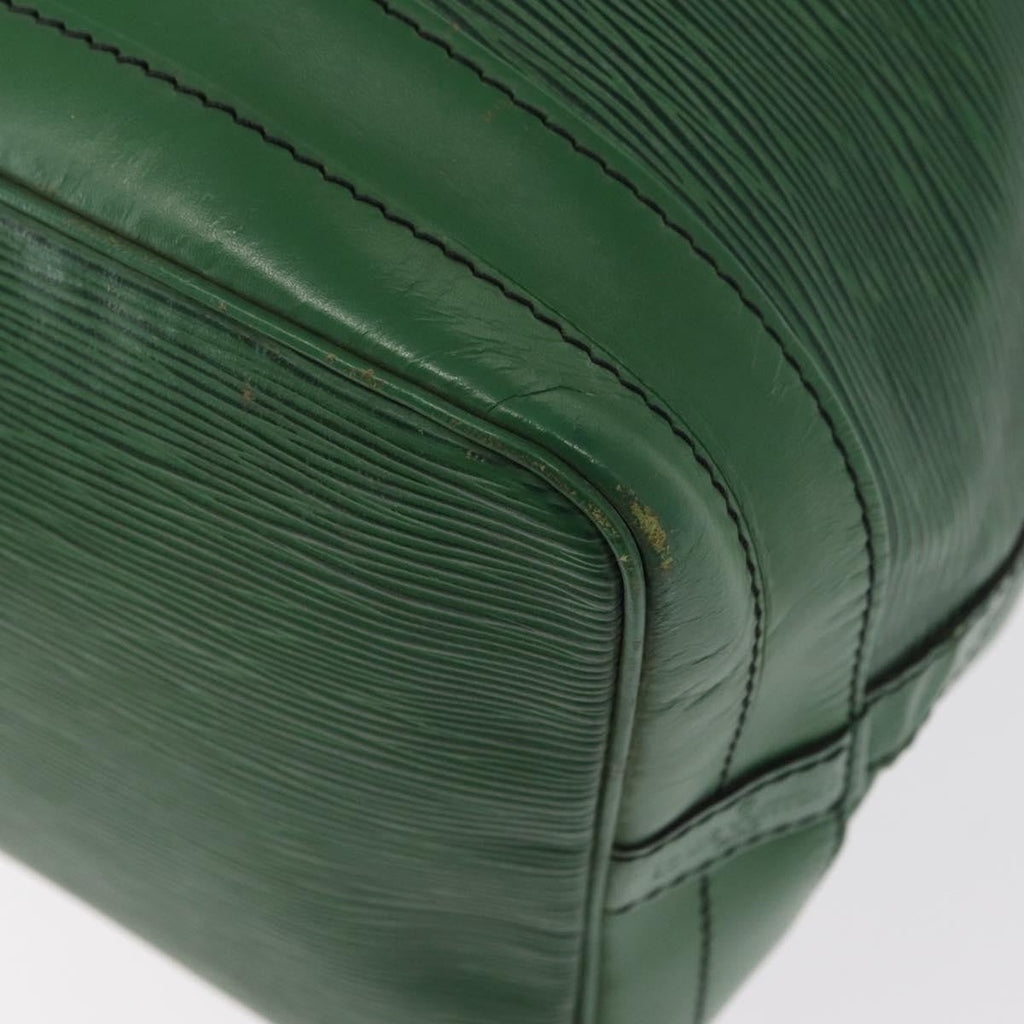 Louis Vuitton Noe Handbag Epi Leather Green Leather Shoulder Bag Bag (Pre-Owned)