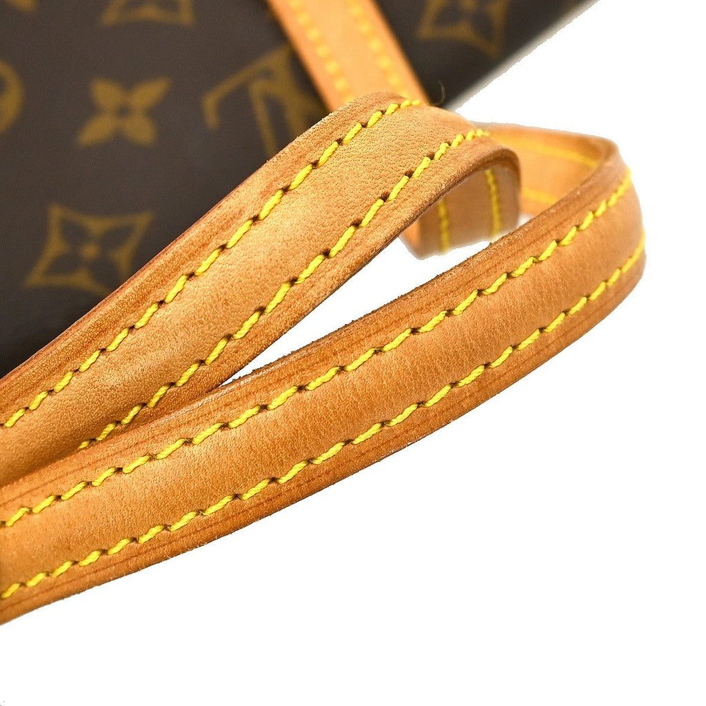 Louis Vuitton Sonatine Handbag Monogram Canvas Brown Canvas Handbag (Pre-Owned)