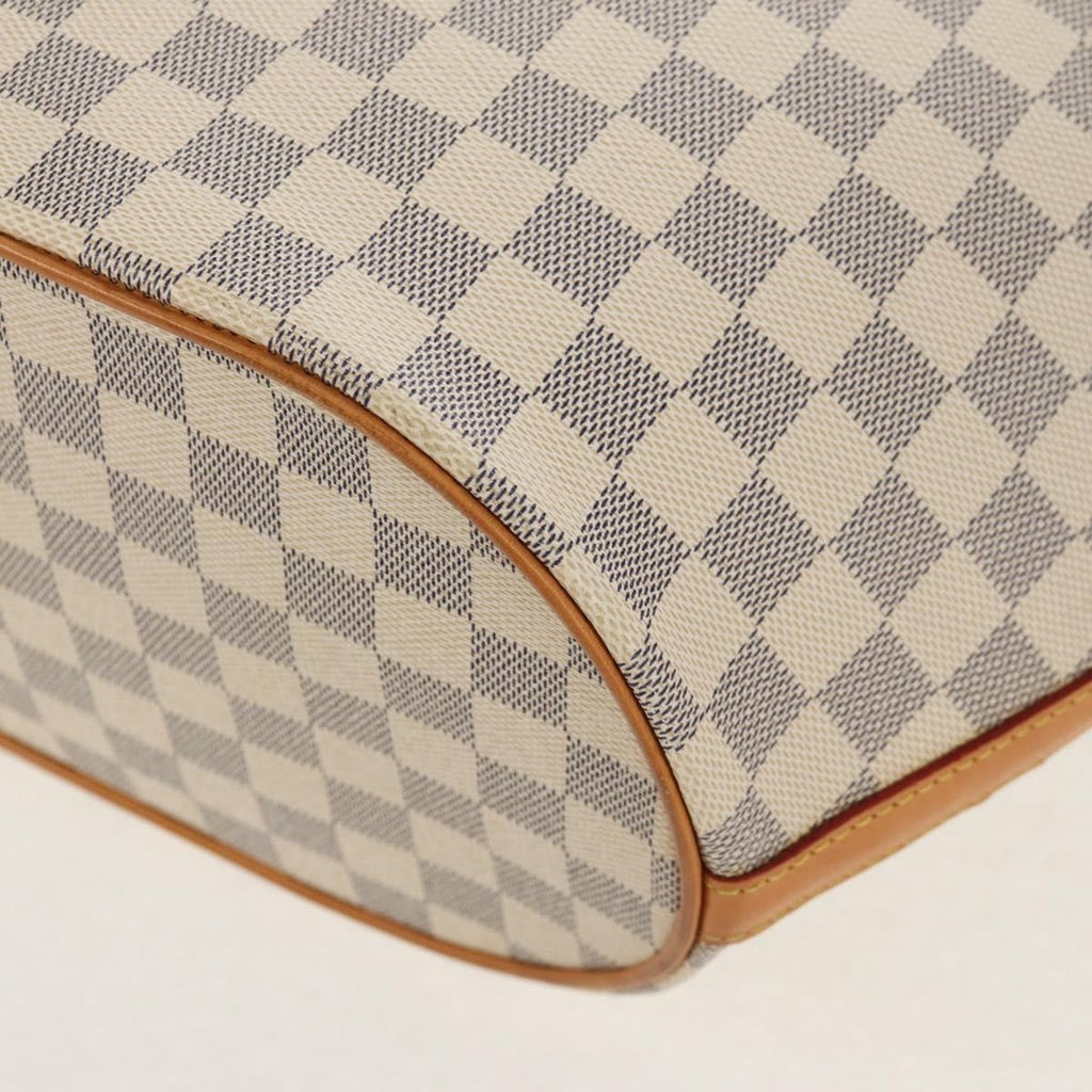 Louis Vuitton Pampelonne Handbag Damier White Canvas Tote Bag Bag (Pre-Owned)