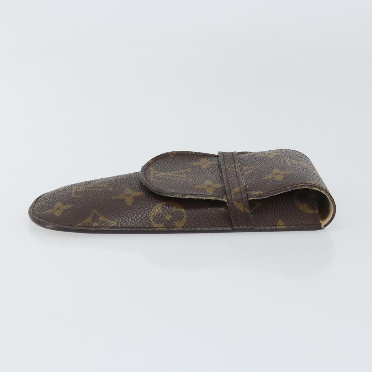 Louis Vuitton Etui À Lunette Canvas Brown Canvas Wallets Accessory (Pre-Owned)