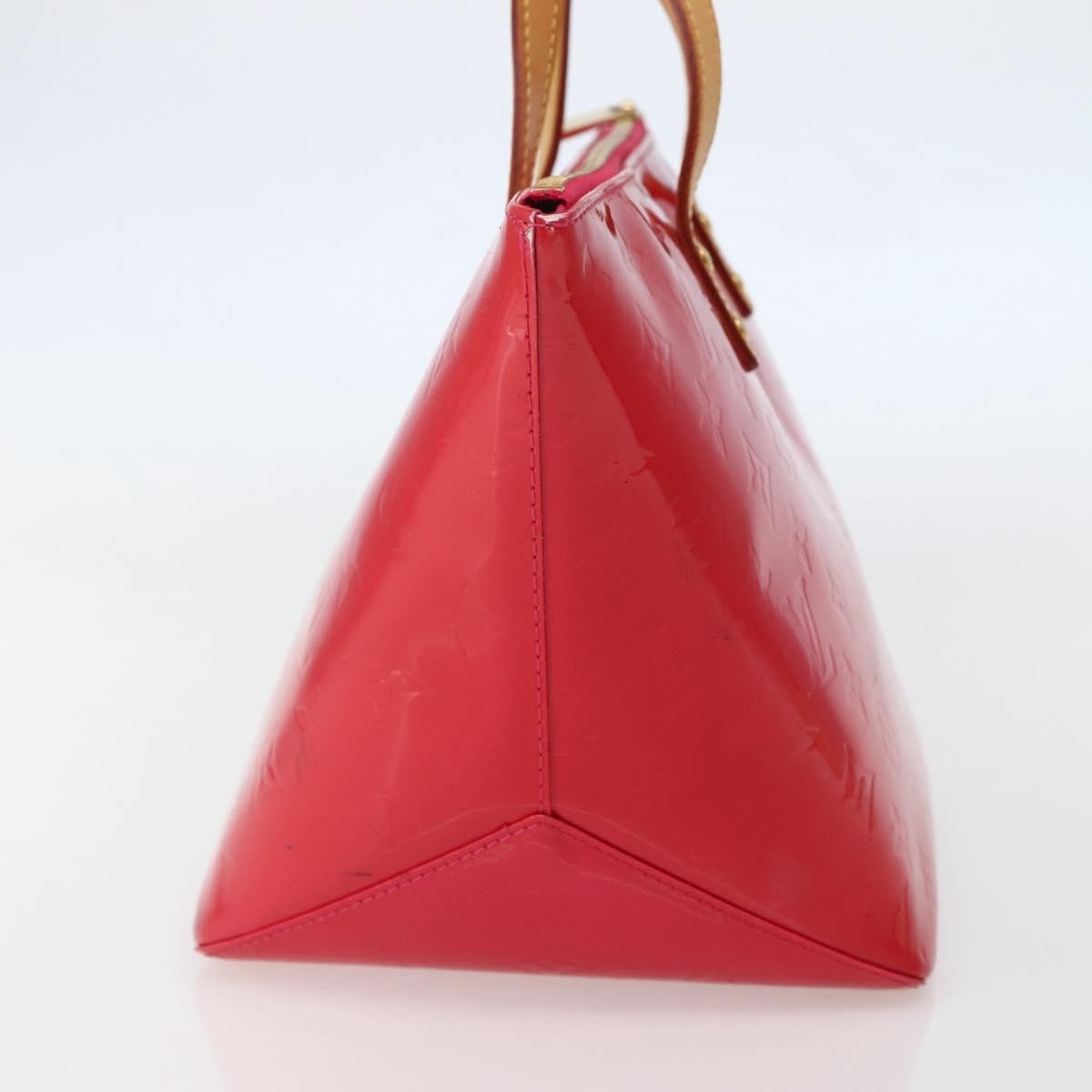 Louis Vuitton Bellevue Handbag Monogram Vernis Pink Patent_Leather Tote Bag Bag (Pre-Owned)