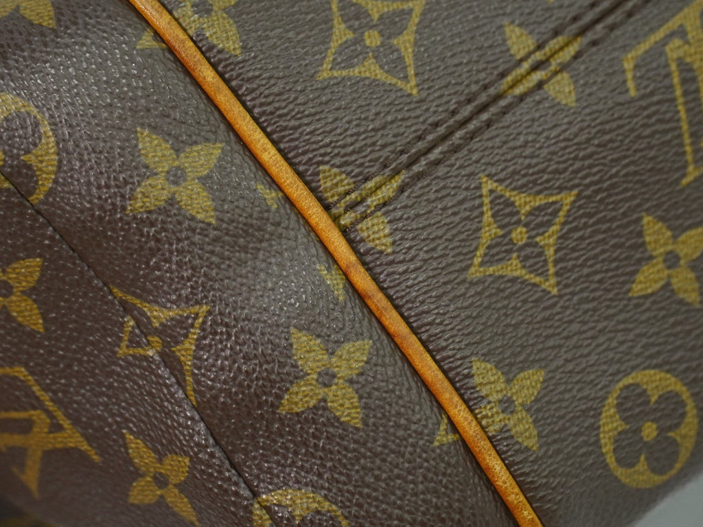Louis Vuitton Totally Handbag Monogram Canvas Brown Canvas Tote Bag Bag (Pre-Owned)