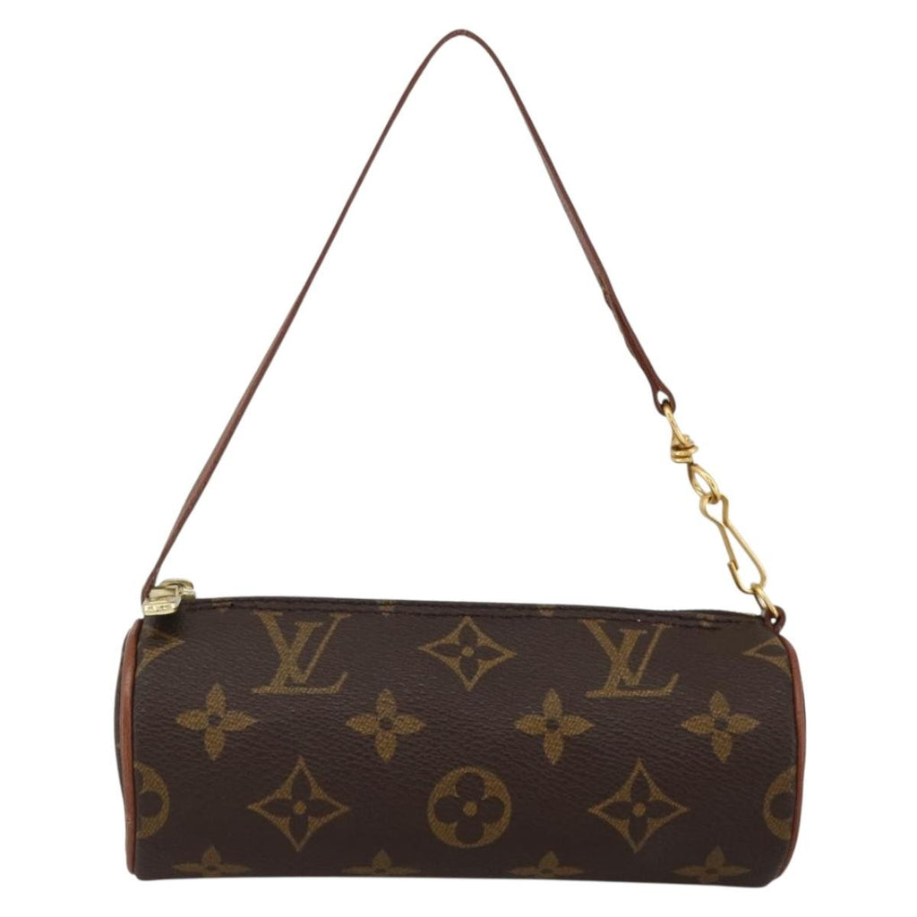 Louis Vuitton Papillon Pochette Monogram Canvas Brown Canvas Clutche & Pouche Bag (Pre-Owned)