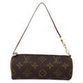 Louis Vuitton Papillon Pochette Monogram Canvas Brown Canvas Clutche & Pouche Bag (Pre-Owned)