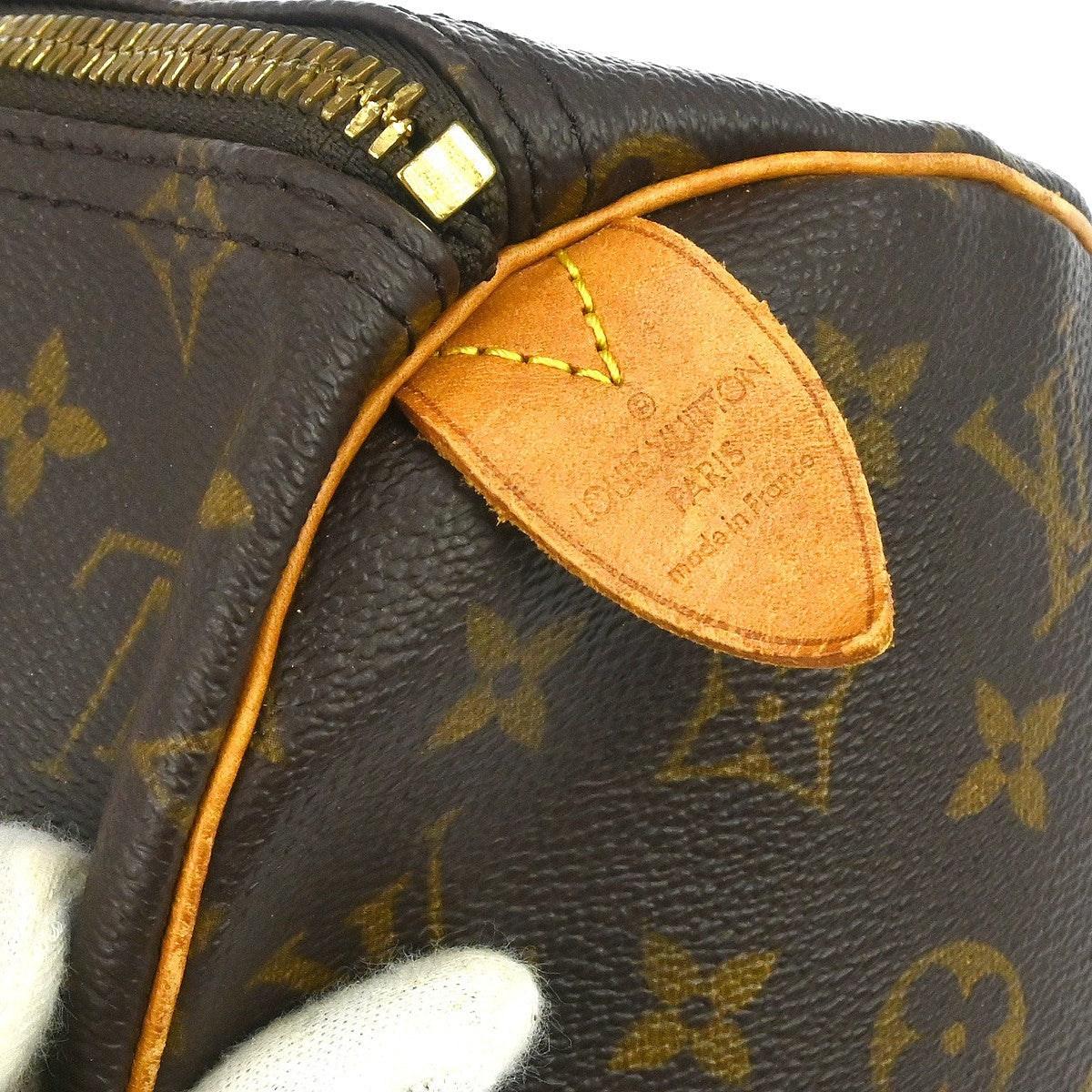 Louis Vuitton Keepall Bag Monogram Canvas Brown Canvas Travel Bag Bag (Pre-Owned)