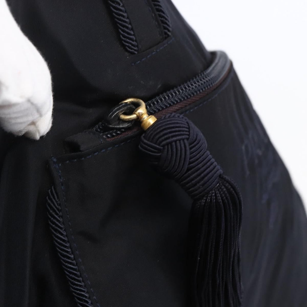 Prada Front Pocket Zip Tote Tessuto Black Nylon Tote Bag Bag (Pre-Owned)