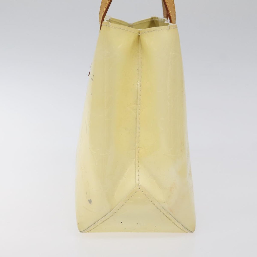 Louis Vuitton Reade Handbag Monogram Vernis Beige Patent_Leather Bag (Pre-Owned)