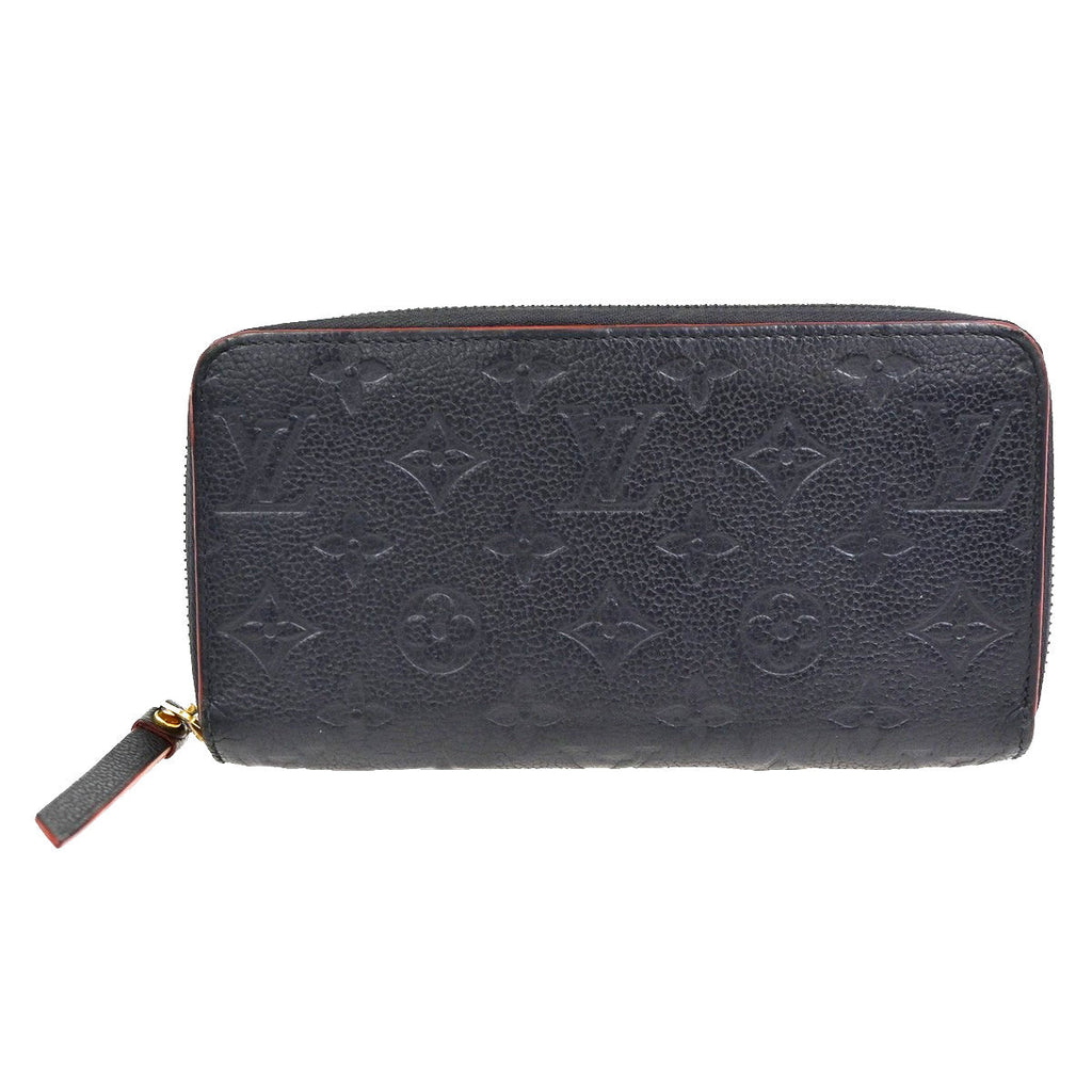 Louis Vuitton Portefeuille Zippy Monogramme Empreinte Monogramme Empreinte Red Leather Wallets Accessory (Pre-Owned)