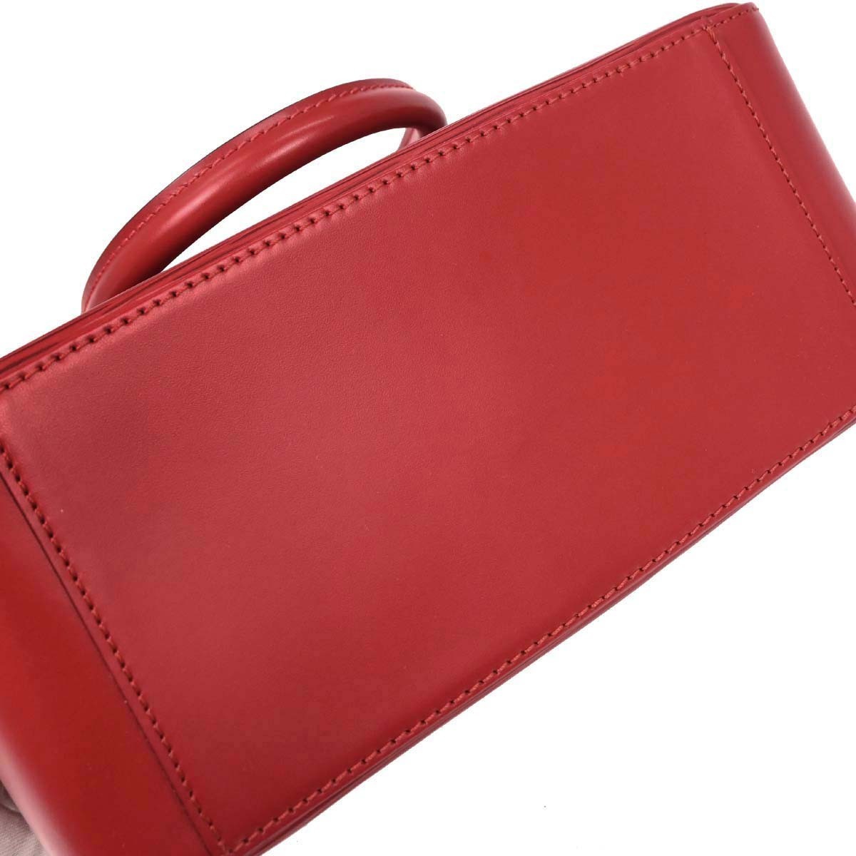 Louis Vuitton Sablons Handbag Epi Leather Red Leather Handbag (Pre-Owned)