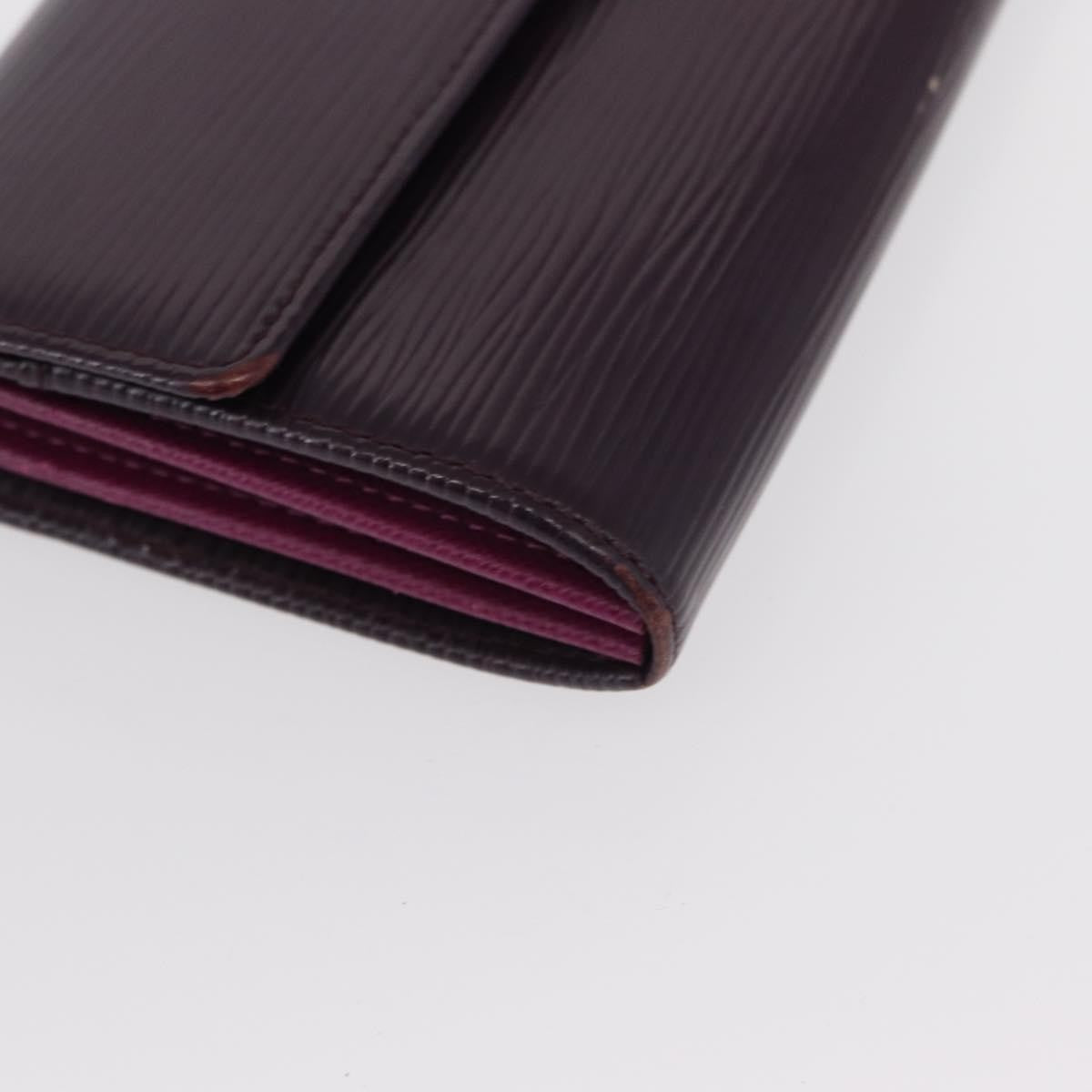 Louis Vuitton Vintage Sarah Wallet Epi Leather Purple Leather Wallets Accessory (Pre-Owned)