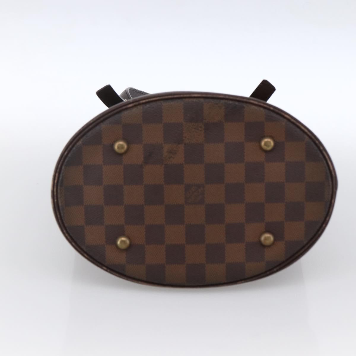 Louis Vuitton Marais Bucket Bag Damier Brown Canvas Shoulder Bag Bag (Pre-Owned)