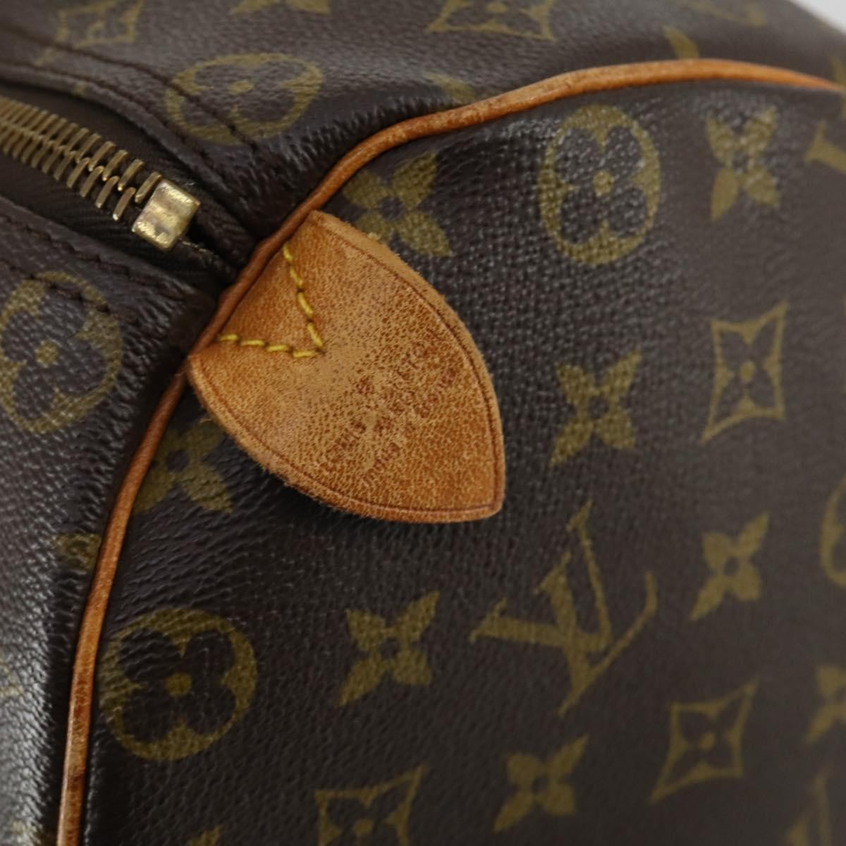 Louis Vuitton Keepall Bag Monogram Canvas Brown Canvas Travel Bag Bag (Pre-Owned)