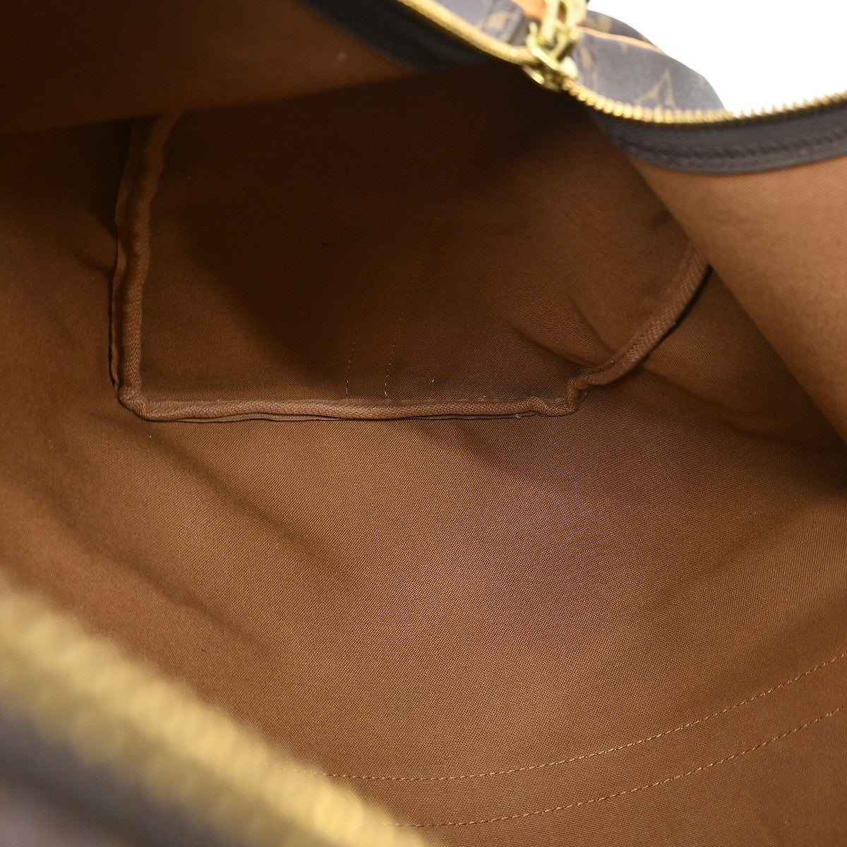 Louis Vuitton Keepall Bandouliere Bag Monogram Canvas Brown Canvas Travel Bag Bag (Pre-Owned)